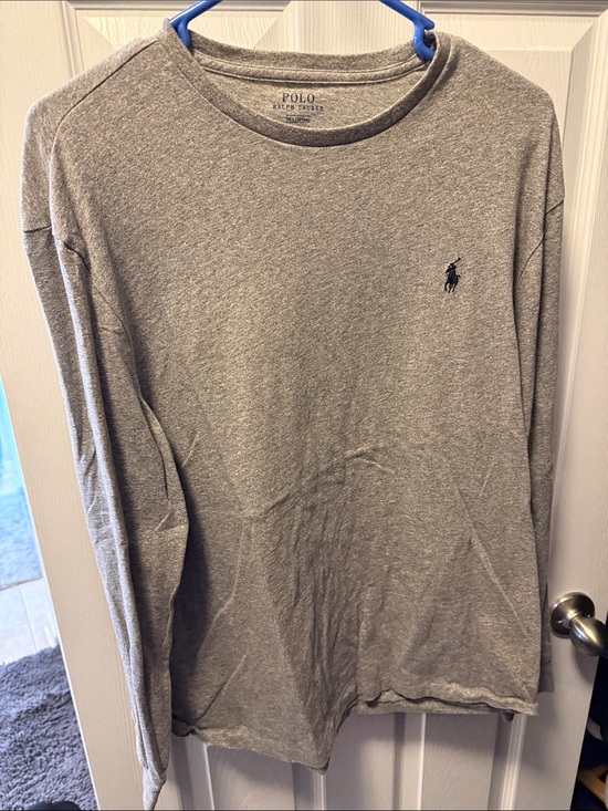 Polo Ralph Lauren Other - Polo by Ralph Lauren Heather Gray Long-Sleeve Crewneck Shirt